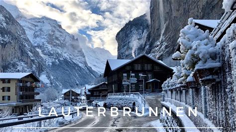 Lauterbrunnen | Magical land of Switzerland 🇨🇭| Winter ️ - YouTube