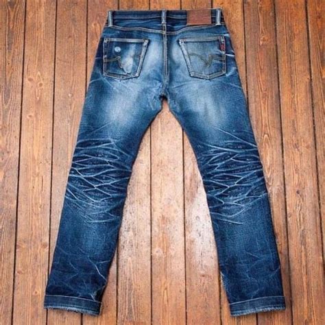 Denim Jeans selvedge fades pant indigo | Selvedge denim men, Denim ...