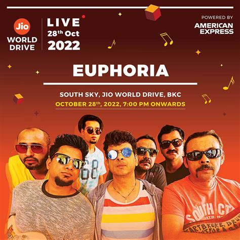 Euphoria Live In Concert at Jio World Drive | Events in Mumbai ...