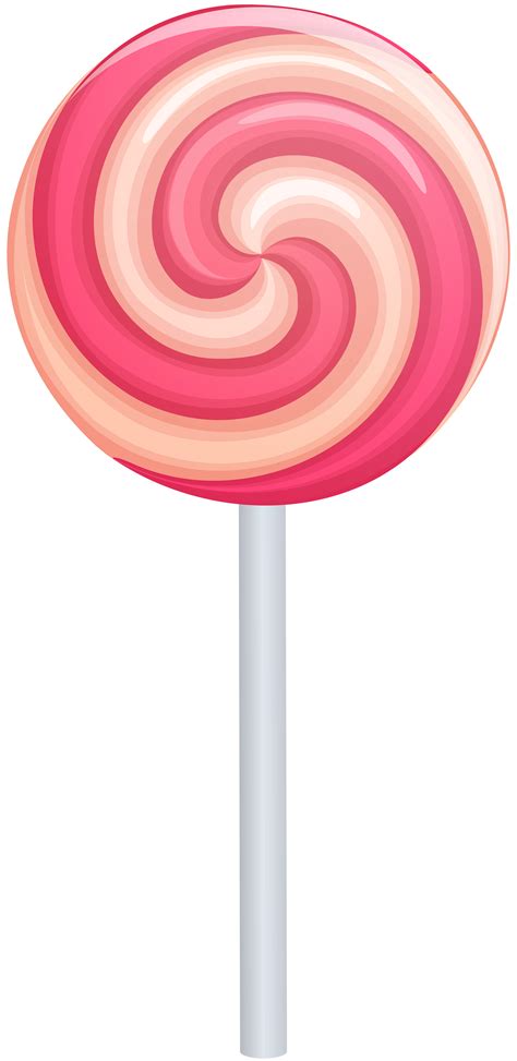 Pink swirl lollipop clip art image – Clipartix