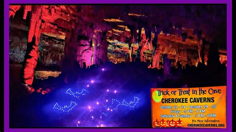 TRICK OR TREATING IN A CAVE! Cherokee Caverns Knoxville Tennessee - YouTube