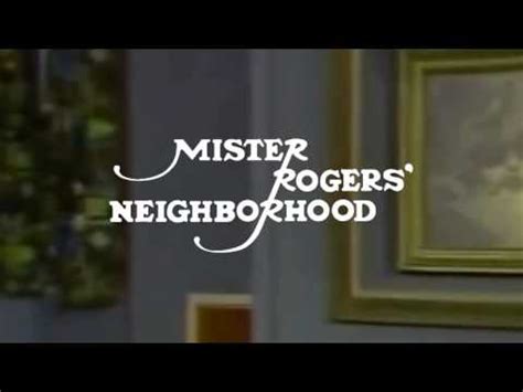 Mister Rogers' Neighborhood logo - YouTube