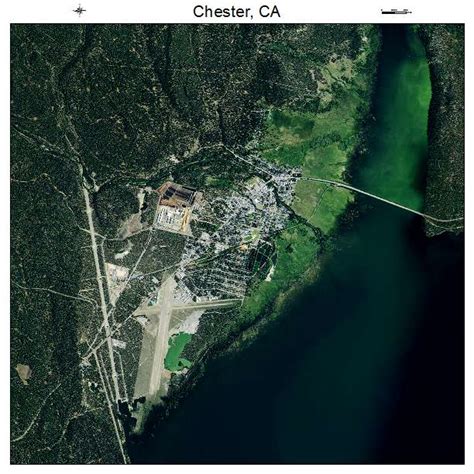 Aerial Photography Map of Chester, CA California