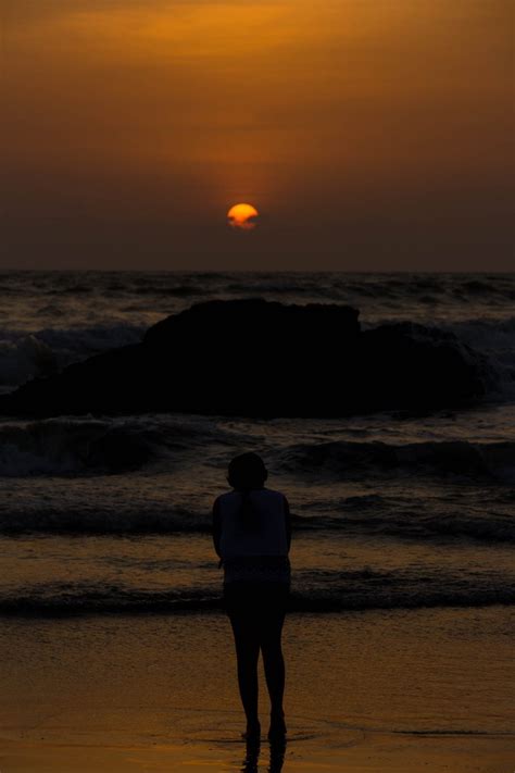 Sunset at Vagator Beach Goa Free Photo Download | FreeImages