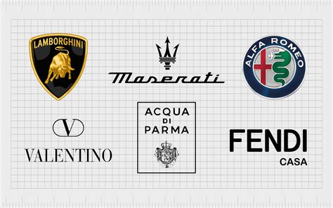 Famous Luxury Brands From Italy And Their Logos