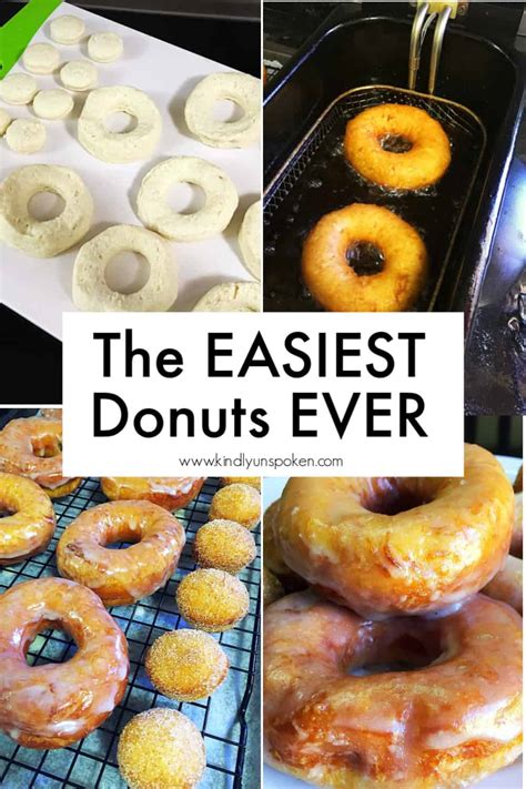 Mouthwatering Canned Biscuit Donuts {So Easy} - Kindly Unspoken