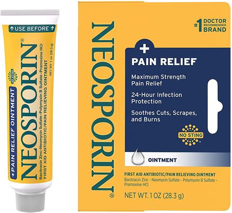 Neosprin Pain Relief Maximum Strength Infection Protection Ointement, 1 ...