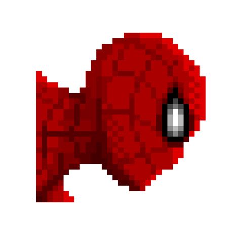 Spiderman Pixel Art Pattern | Spiderman pixel art, Pixel drawing, Pixel art