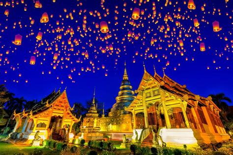 Loy Krathong - 2024 Festival of Lights Lantern Dates Chiang Mai, Thailand