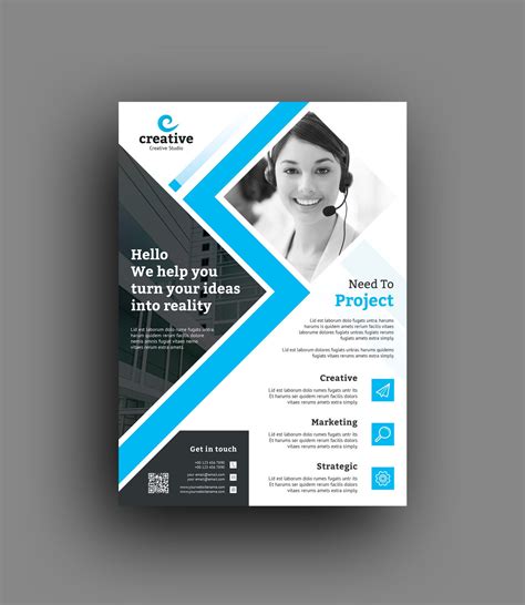 Edison Modern Business Corporate Flyer Template | Flyer design ...