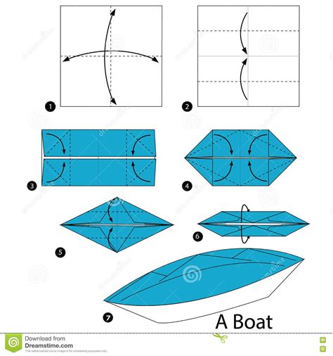 Origami sailboat - museumBos