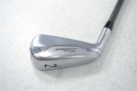 LEFT HANDED Titleist U500 #2 Driving Iron Stiff HZRDUS Smoke Graphite ...