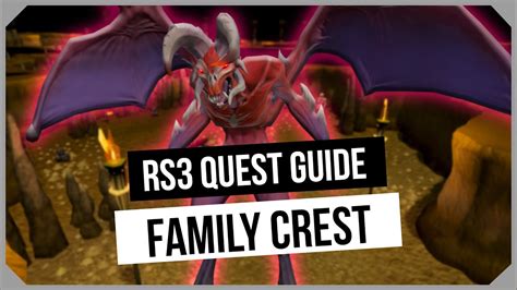 RS3: Family Crest Quest Guide - Ironman Friendly - RuneScape 3 - YouTube