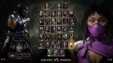 Mortal Kombat Characters