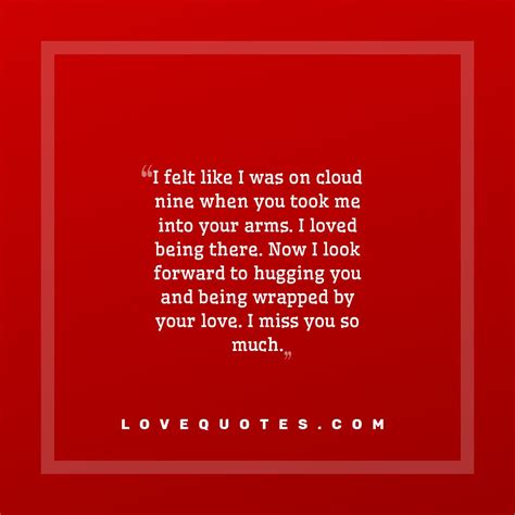 I Was On Cloud Nine - Love Quotes