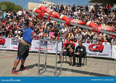 Strongman Champions League Stage Serbia Editorial Image | CartoonDealer ...