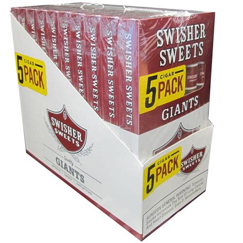 Swisher Sweets Giants Cigars | Machine Made | BnB Tobacco