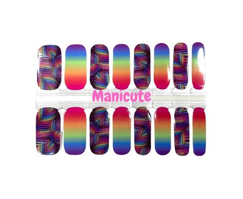 Nail Wraps Nail Strips Nail Stickers Nail Art Nail Decal - Etsy