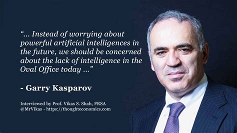 A Conversation with Garry Kasparov – Thought Economics