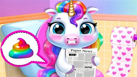 Fun New Born Pony Care Kids Game - My Baby Unicorn - Cute Pet Care ...