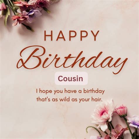 120+ Birthday Wishes For Cousin: Happy Birthday Cousin Sister-Brother ...