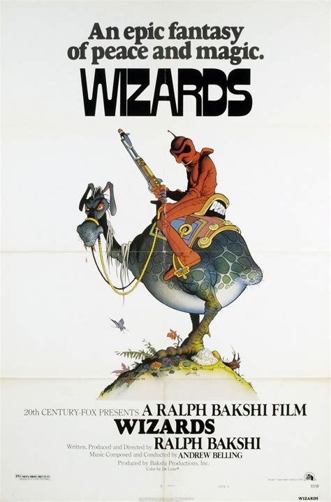 "Wizards" 1977 Directed by: Ralph Bakshi Science Fiction / Fantasy ...