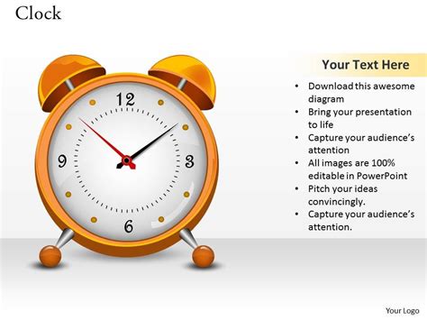 Clocks Powerpoint Template Slide | PowerPoint Presentation Templates ...