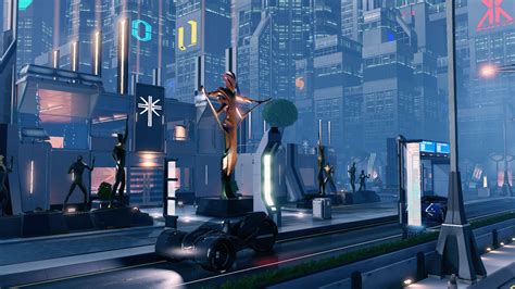 The Environments of XCOM 2: ADVENT City Center