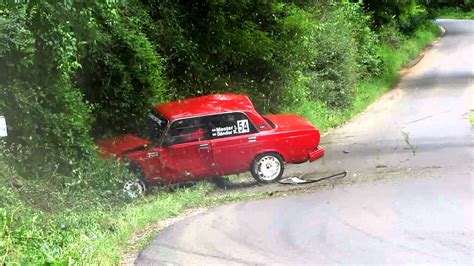 Lada 2107 rally crash - Meszes - Rakaca - YouTube