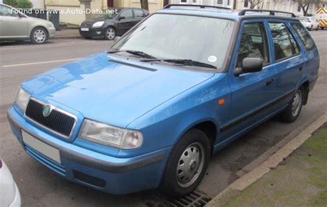 1998 Skoda Felicia II Combi 1.3 (68 KM) | Dane techniczne, Zużycie ...