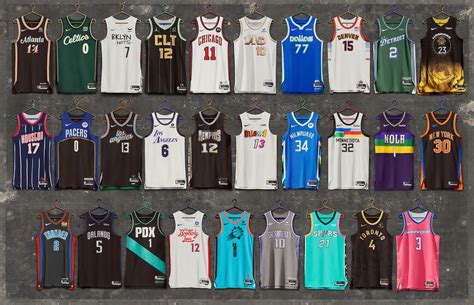 NBA City Edition Jerseys 2022-23 | FREE PNG Logos