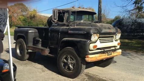 1959 Chevrolet LCF (low cab forward) 2 ton | Vintage trucks, Big trucks ...