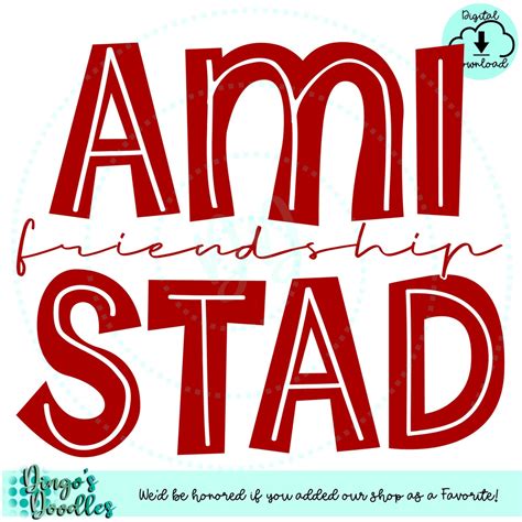 Amistad House Bundle Set SVG PNG Print Sub Cut Files - Etsy