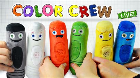 Learn Colors with COLOR CREW Soft Toys for Kids | All Of The Colors ...