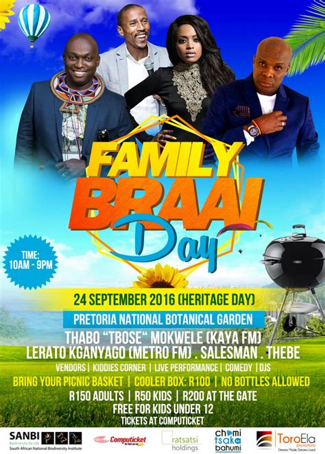 Family braai day at the Botanical gardens | Rekord