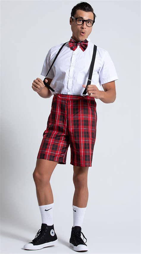 Men's Classroom Nerd Costume, men's nerd costume, sexy men's nerd ...