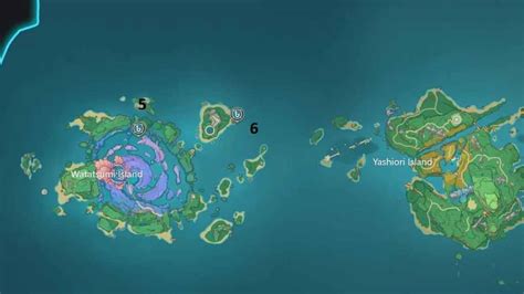 All Fishing Spot Locations in Inazuma in Genshin Impact - Pro Game Guides