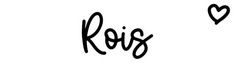 Rois - Name meaning, origin, variations and more