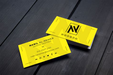 Call Card Mockup