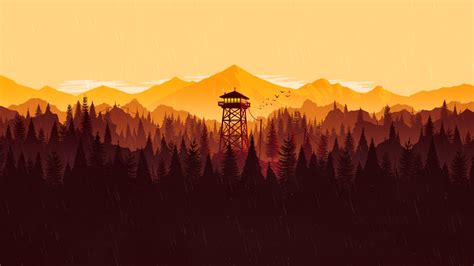 Firewatch Uhd 4k Wallpaper Pixelz - Bank2home.com