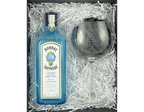 Bombay Sapphire Gin and Glass Gift Set | Gin and tonic gifts, Glass ...