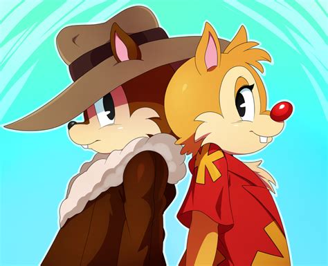 Chip and Dale by ss2sonic on DeviantArt