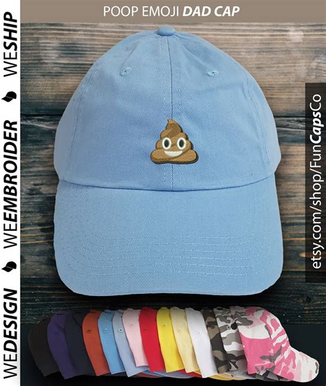 Poop Emoji Cap Poop Emoji Hat - Etsy