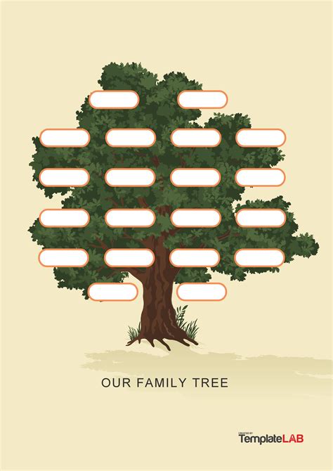 32 Free Family Tree Templates (Word, Excel, PDF, PowerPoint)