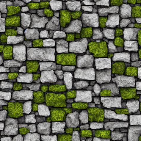 Mossy Stone Texture Seamless