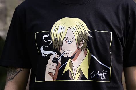 Sanji custom Tee Black