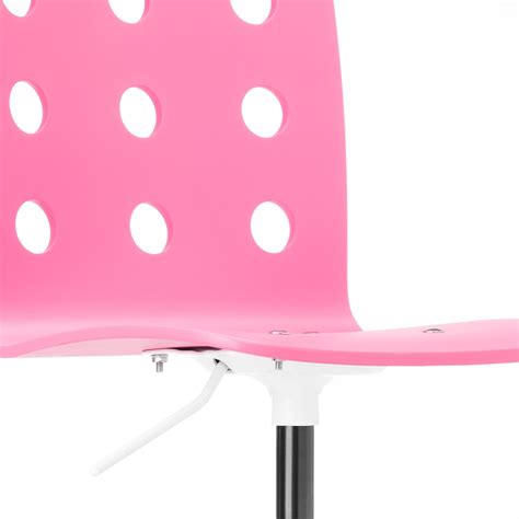 JULES Children's desk chair - pink/white - IKEA