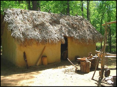 Creek Indian Winter Home | Creek indian, Native american houses ...