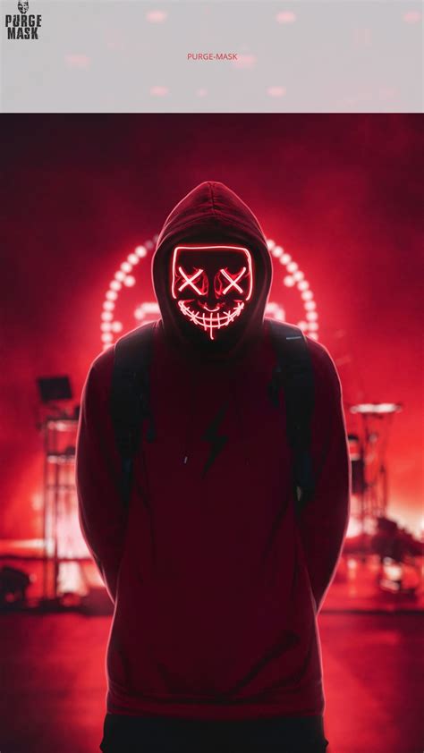 Red Led Purge Mask | Purge Mask