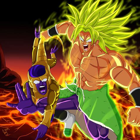 Broly vs Frieza by SaiyaJayDB on DeviantArt